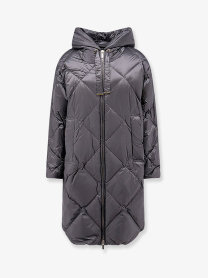 Max Mara The Cube Mtctrefe The Cube long down jacket - Urban Grey 1