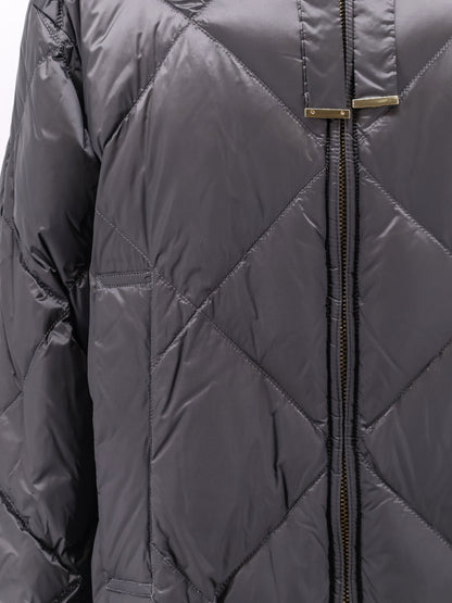 Max Mara The Cube Mtctrefe The Cube long down jacket - Urban Grey 1