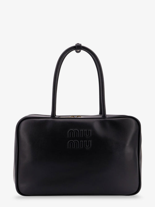 Miu Miu Arcadie Softy leather handbag - Nero
