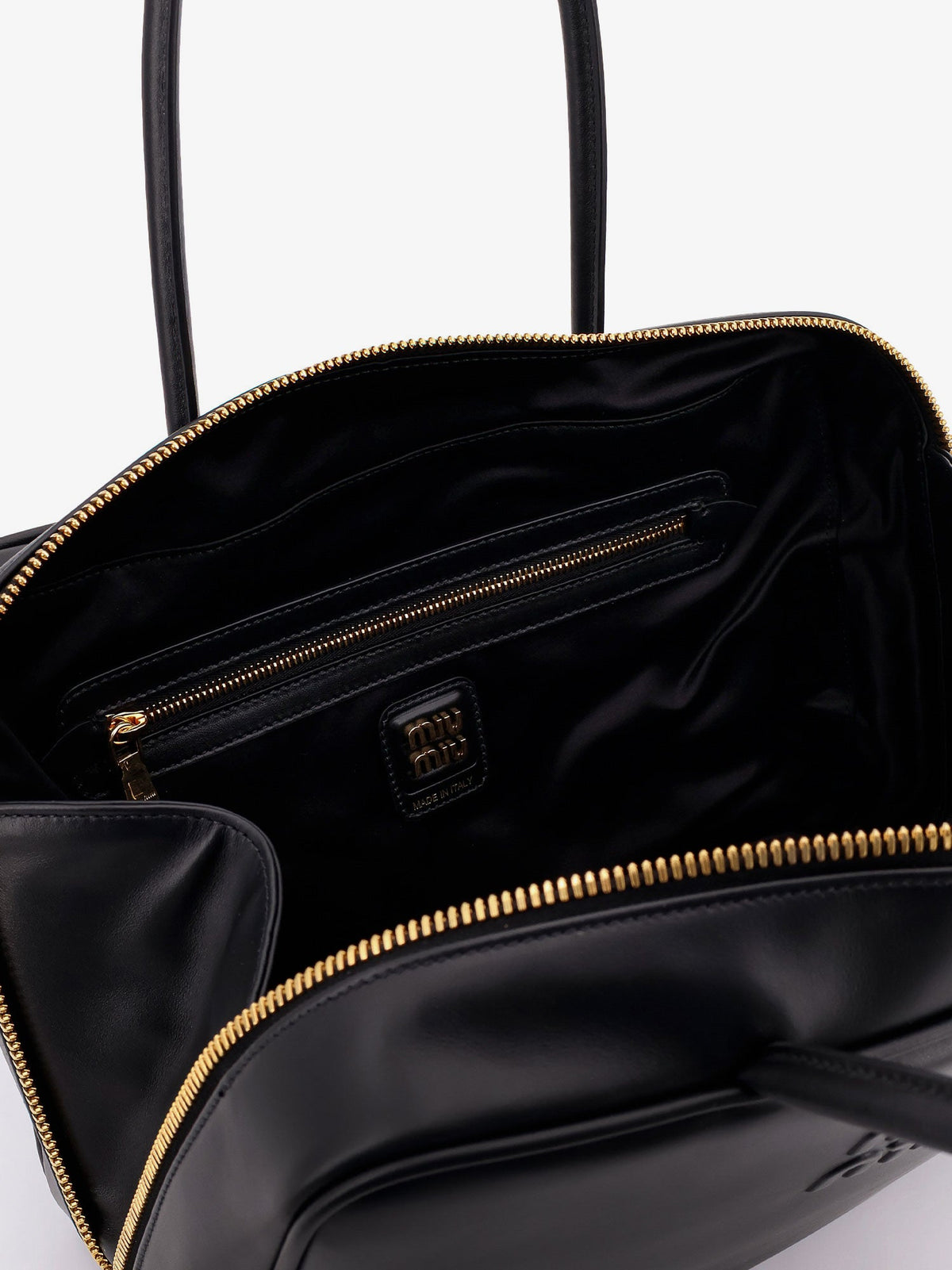 Miu Miu Arcadie Softy leather handbag - Nero