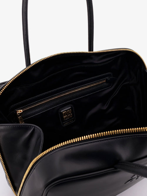 Miu Miu Arcadie Softy leather handbag - Nero