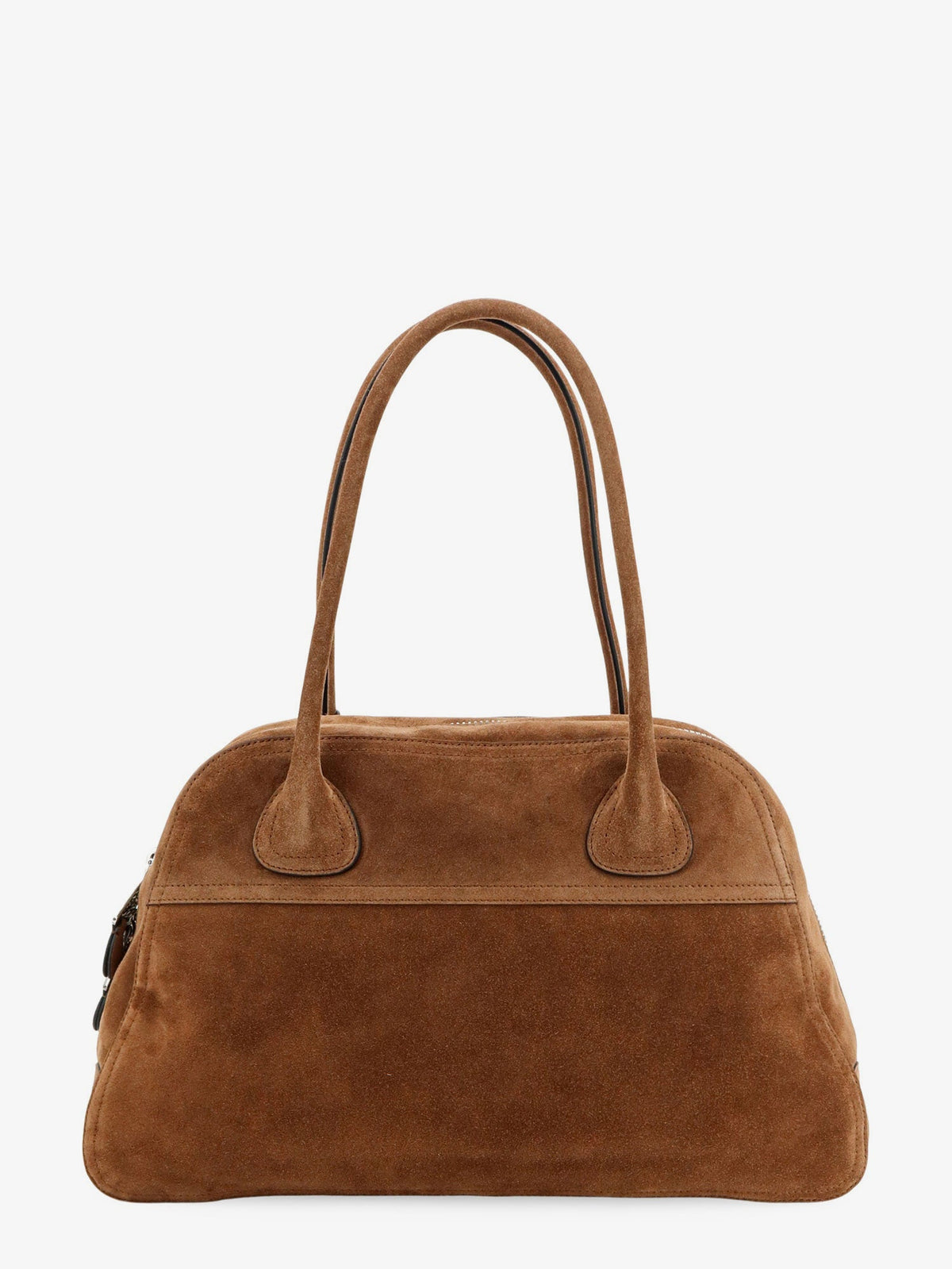 Miu Miu Vivant suede shoulder bag - Cacao