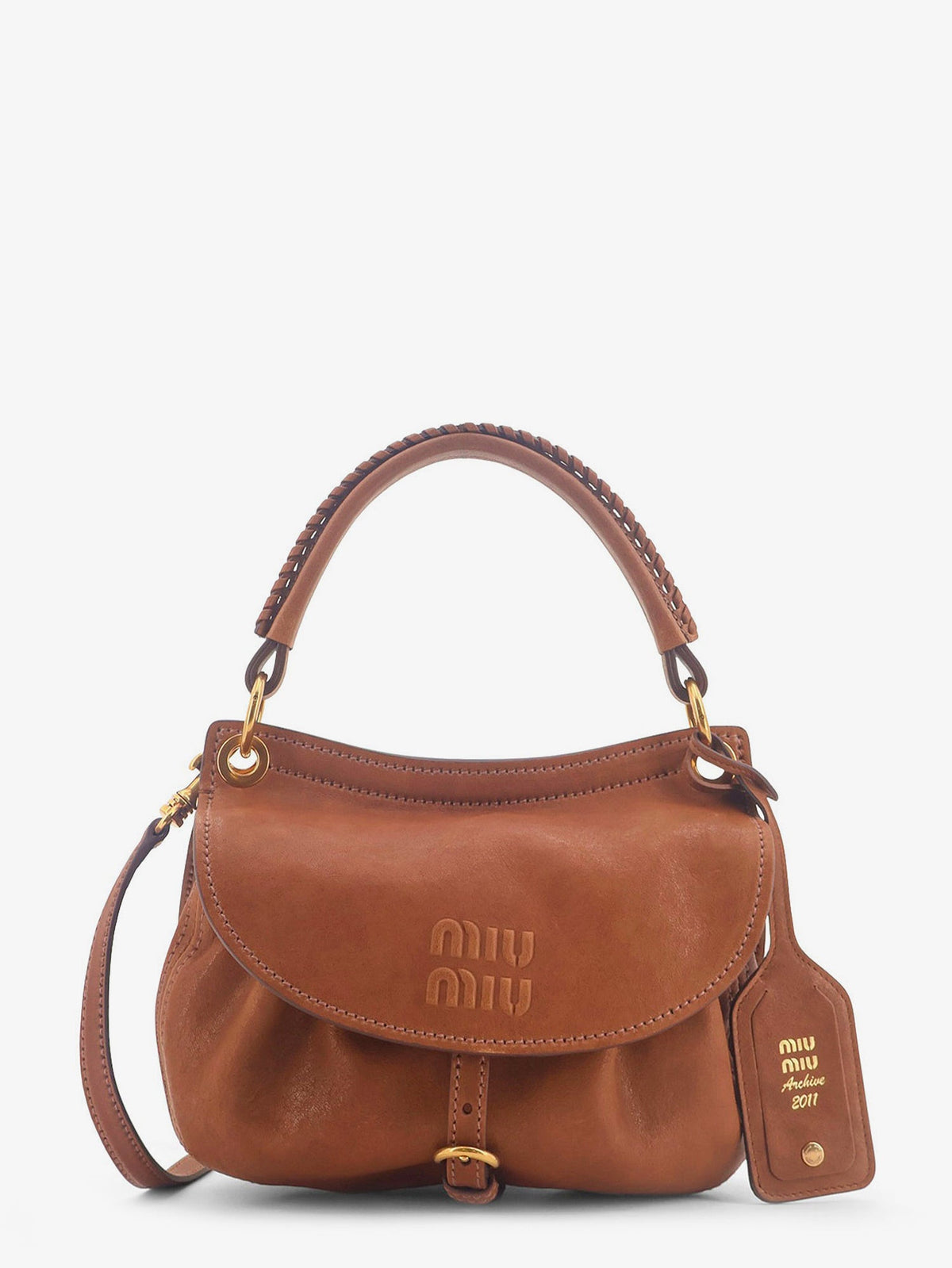 Miu Miu Rendez-vous leather handbag - Rovere