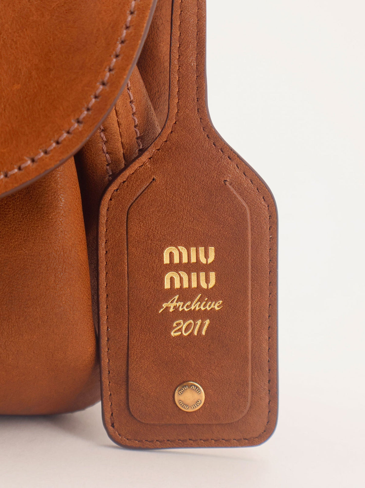 Miu Miu Rendez-vous leather handbag - Rovere