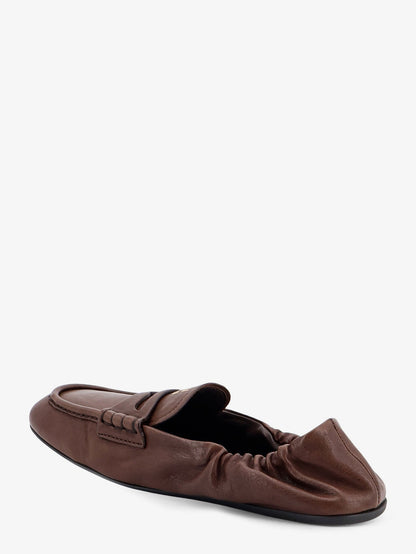 Miu Miu Ruches leather loafers - Radica