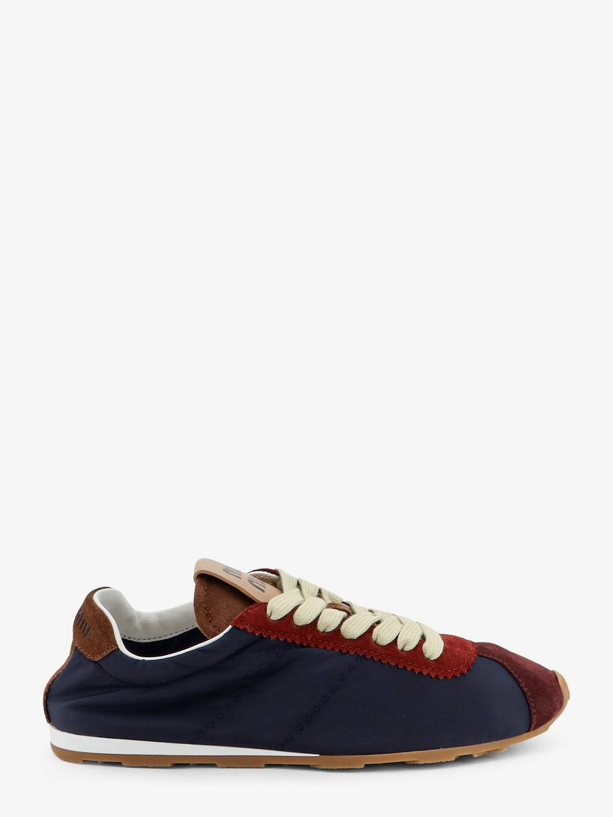 Miu Miu Nylon sneakers with suede inserts - Blubordeaux