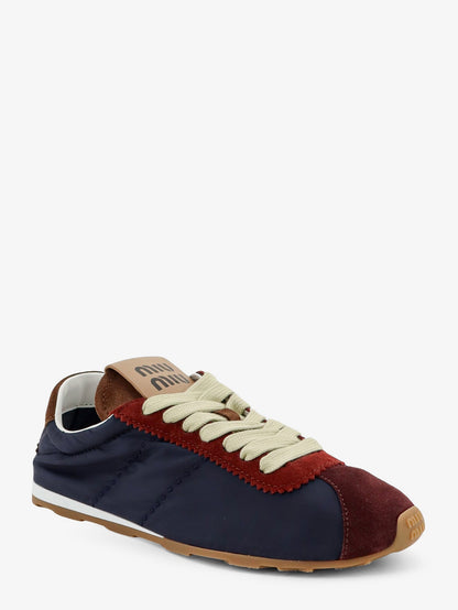 Miu Miu Nylon sneakers with suede inserts - Blubordeaux