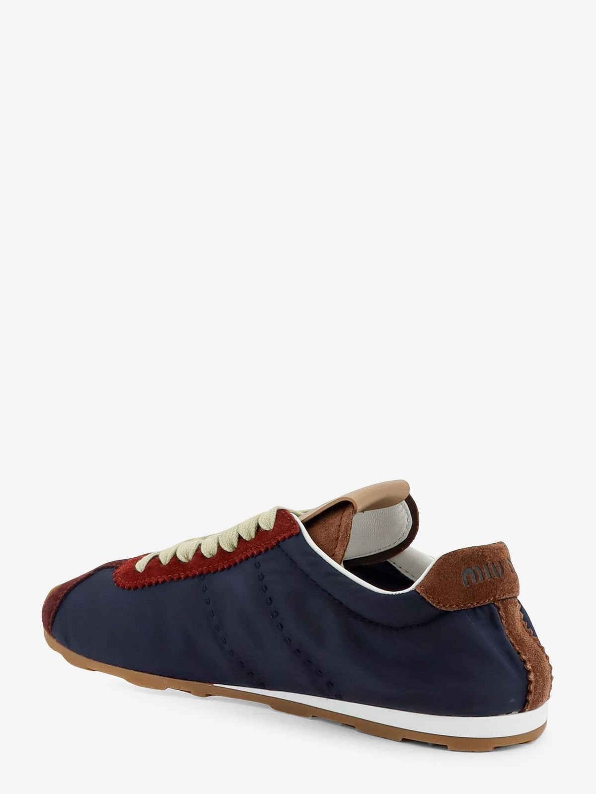 Miu Miu Nylon sneakers with suede inserts - Blubordeaux