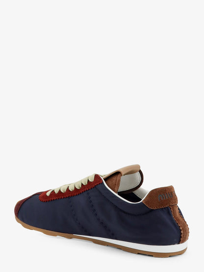 Miu Miu Nylon sneakers with suede inserts - Blubordeaux