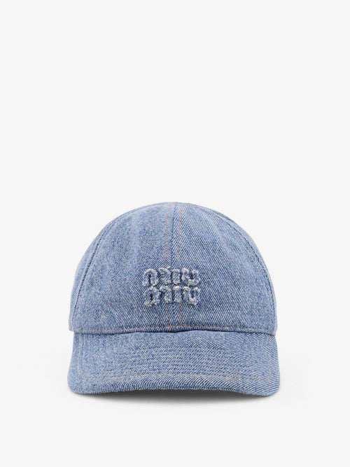 Miu Miu Debun blue hat - Azzurro