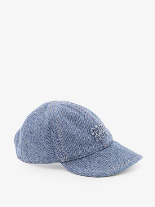 Miu Miu Debun blue hat - Azzurro