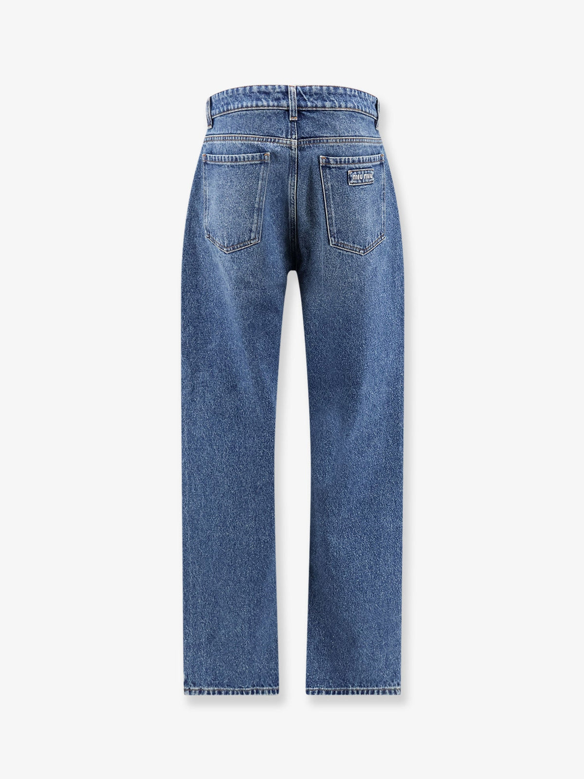 Miu Miu Blue denim jeans - Bleu