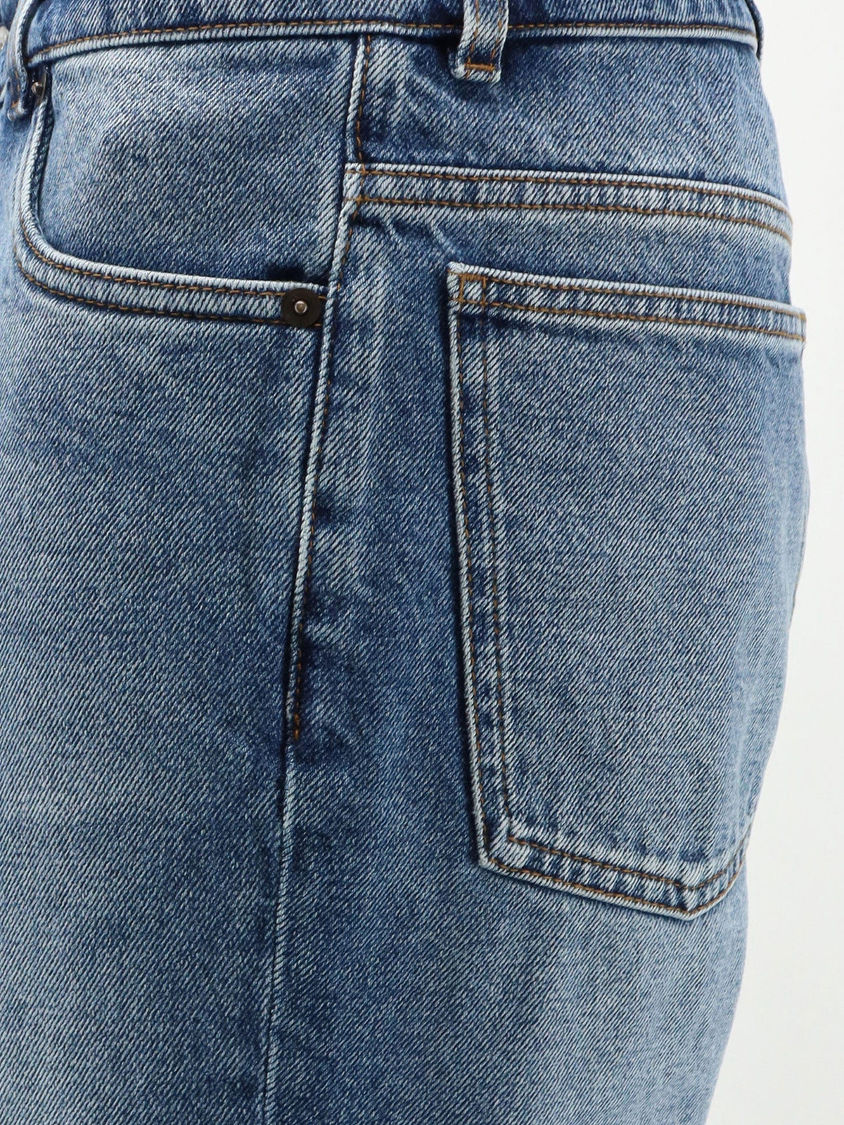 Miu Miu Blue denim jeans - Bleu