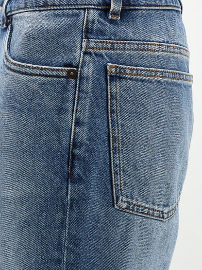 Miu Miu Blue denim jeans - Bleu