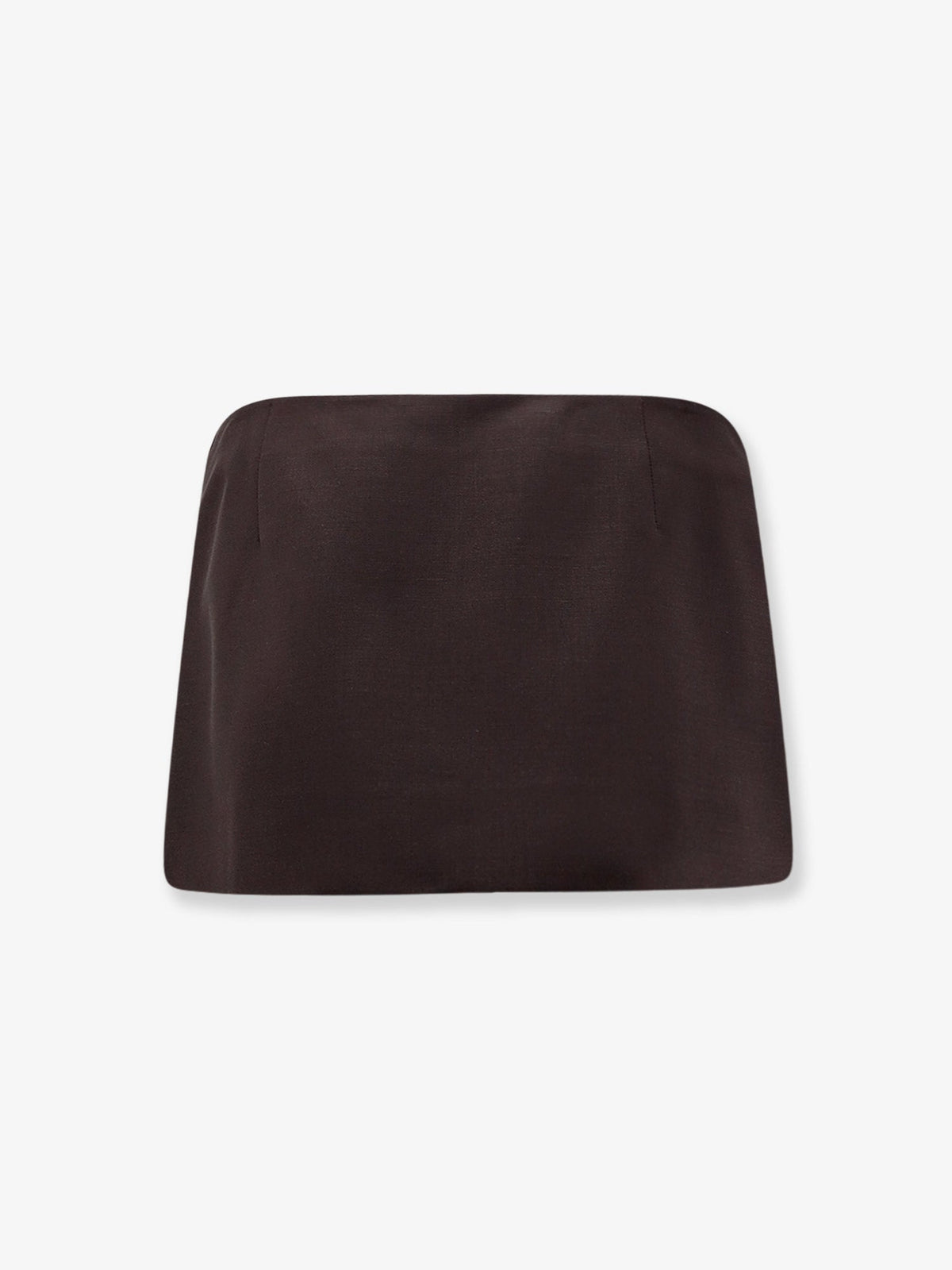 Miu Miu Mohair and virgin wool mini skirt - Cacao