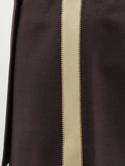 Miu Miu Mohair and virgin wool mini skirt - Cacao