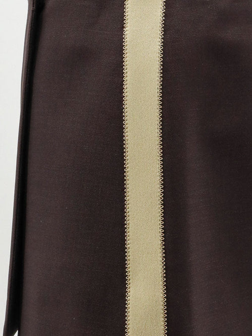 Miu Miu Mohair and virgin wool mini skirt - Cacao