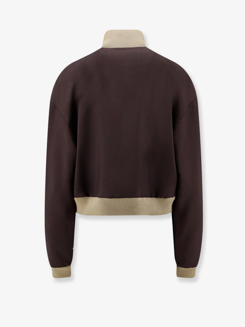 Miu Miu Mohair and virgin wool jacket - Cacao