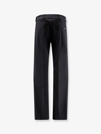 Miu Miu Stretch poplin trousers - Nero
