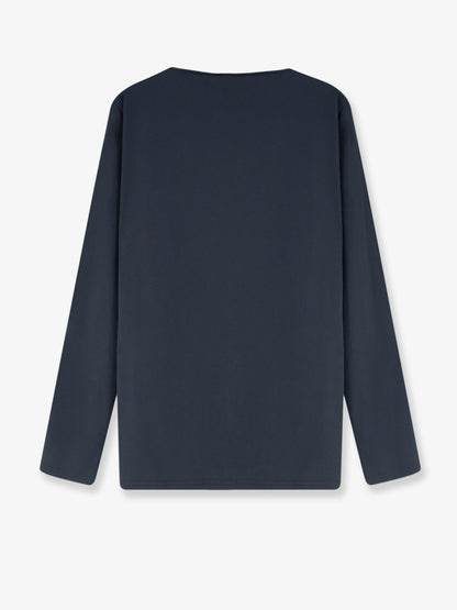 Miu Miu Stretch poplin top - Ematite