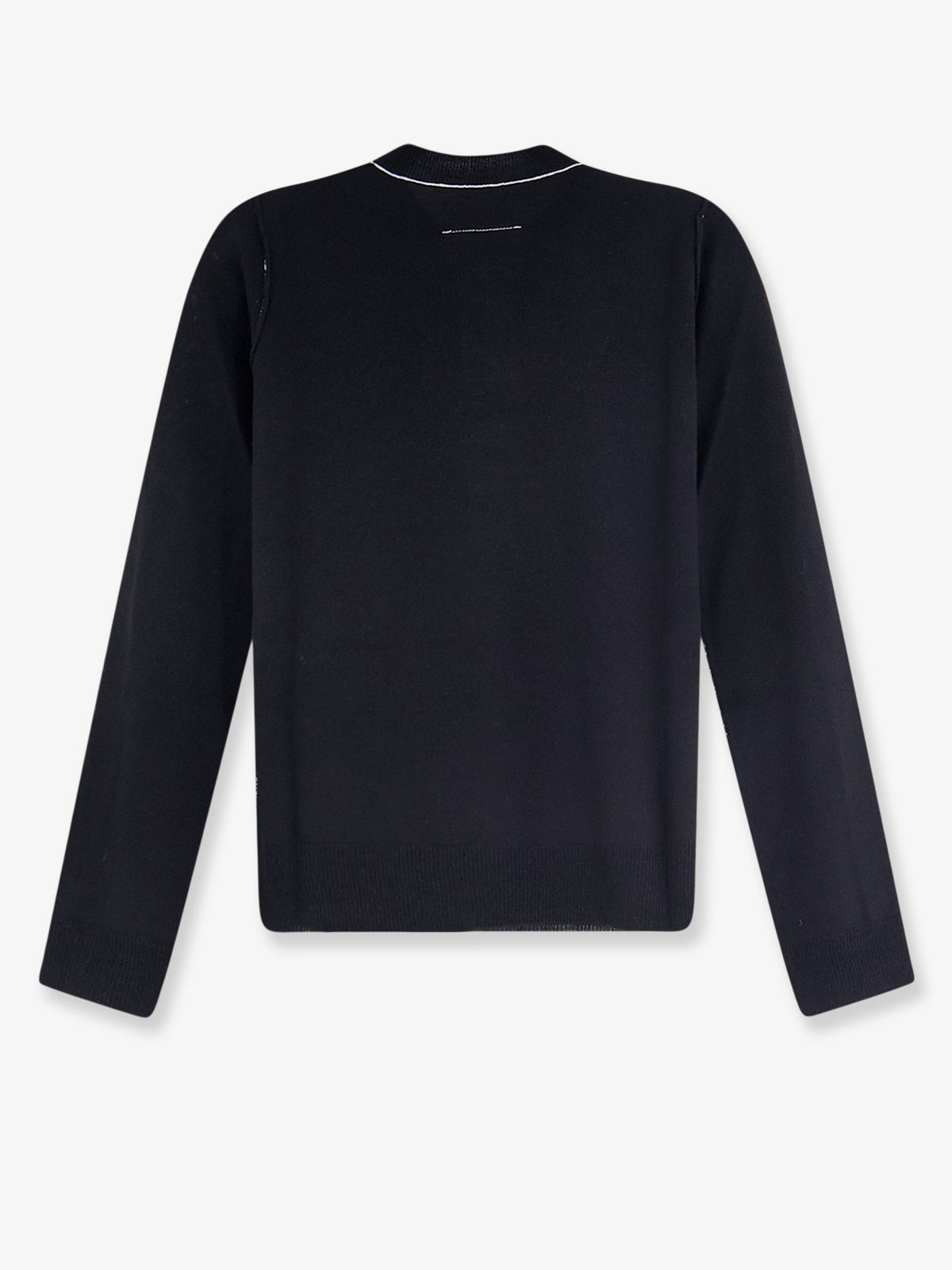 MM6 Maison Margiela Virgin wool blend sweater - Black