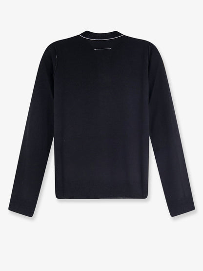 MM6 Maison Margiela Virgin wool blend sweater - Black