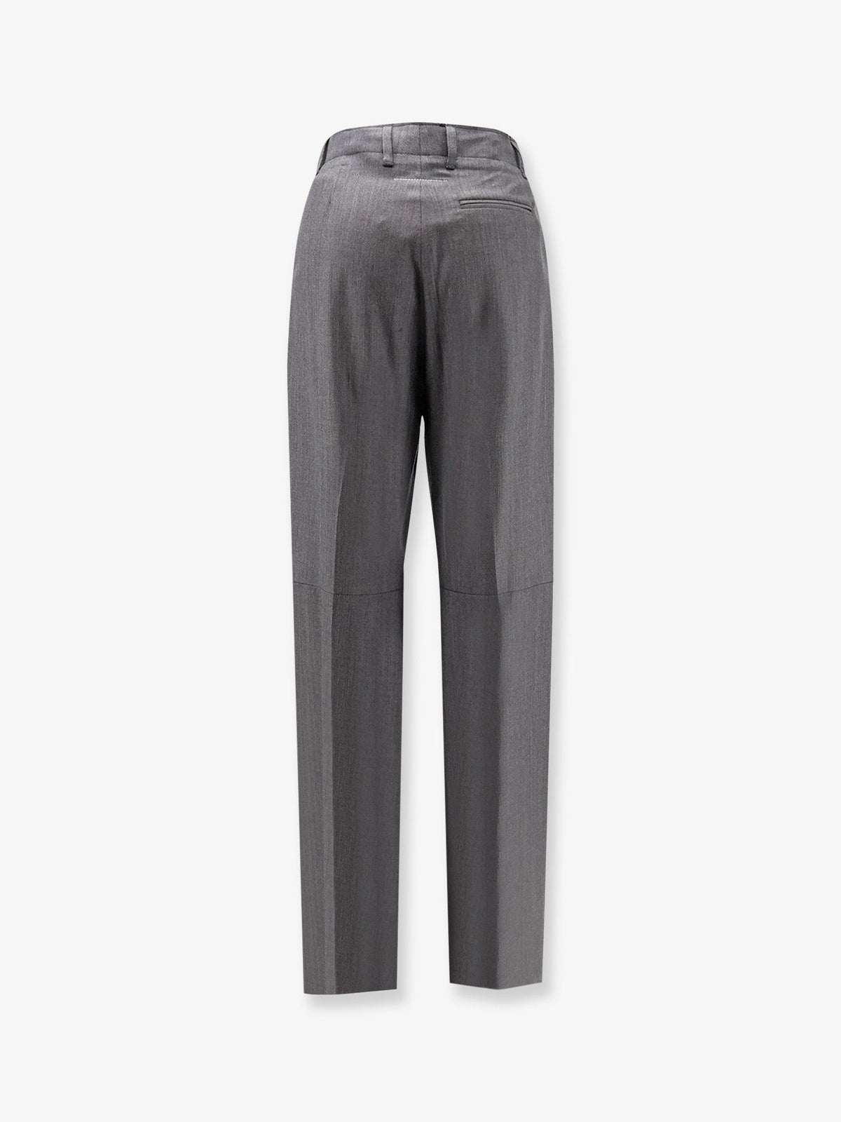MM6 Maison Margiela Virgin wool and cotton trousers - Grey
