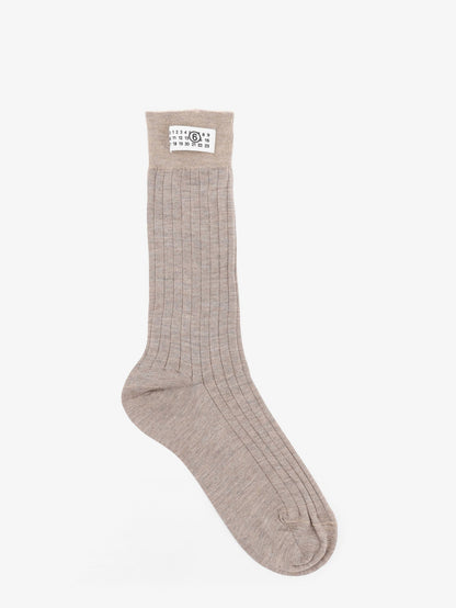 MM6 Maison Margiela Wool blend socks - Beige