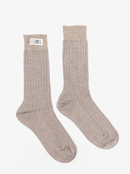 MM6 Maison Margiela Wool blend socks - Beige