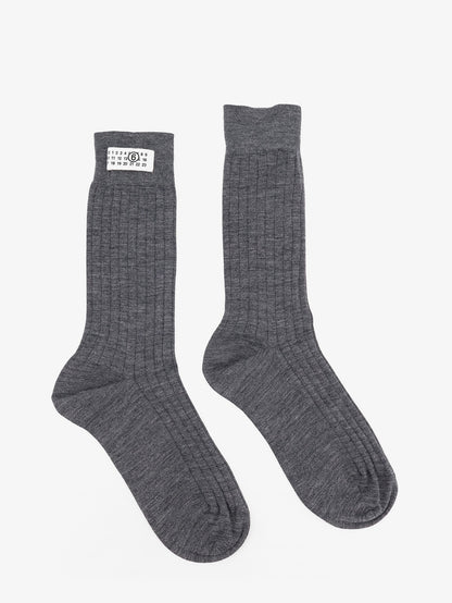 MM6 Maison Margiela Wool blend socks - Greymelange