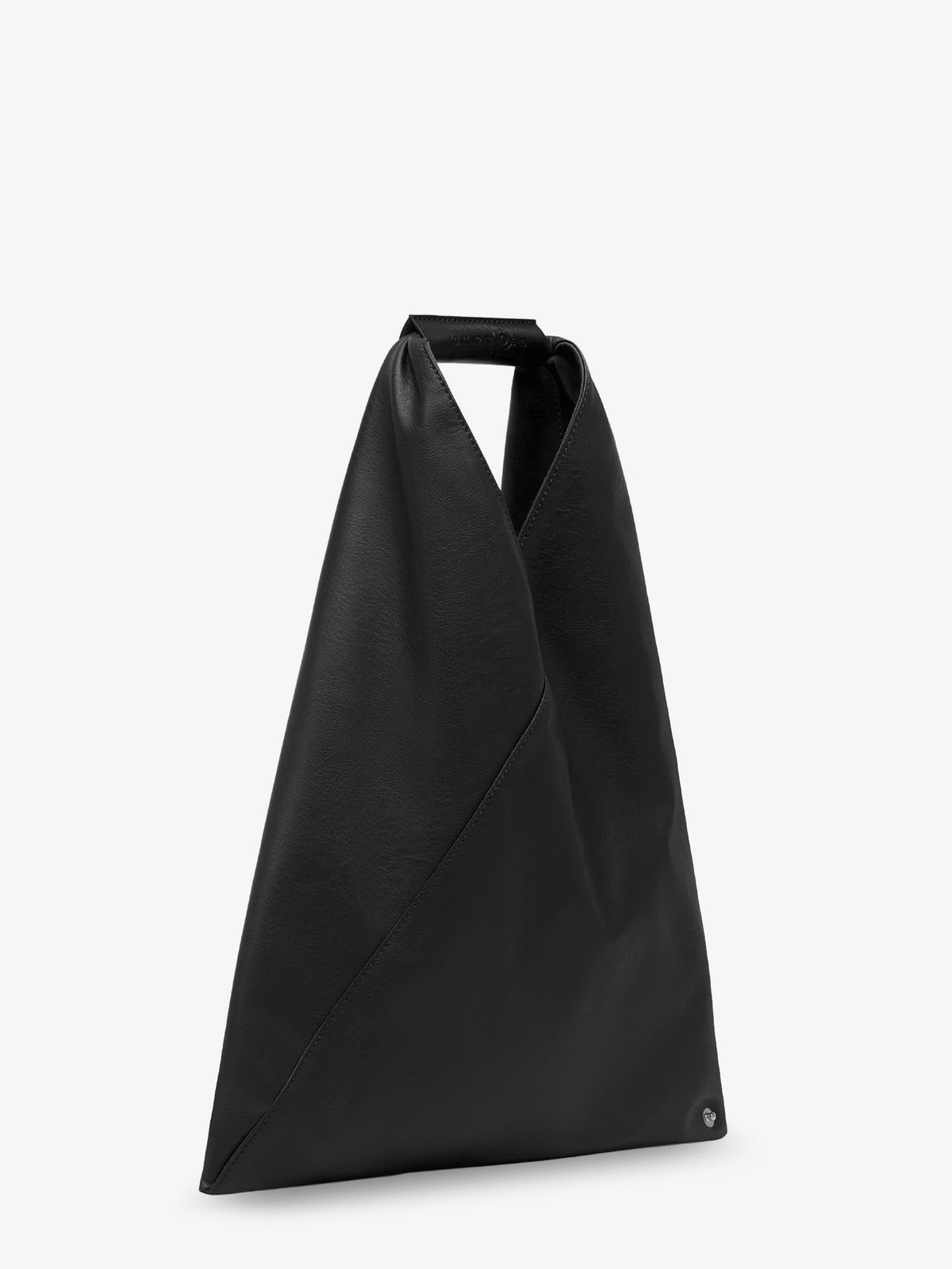 MM6 Maison Margiela Japanese Classic Small faux leather handbag - Black