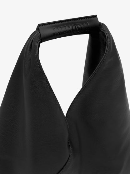 MM6 Maison Margiela Japanese Classic Small faux leather handbag - Black