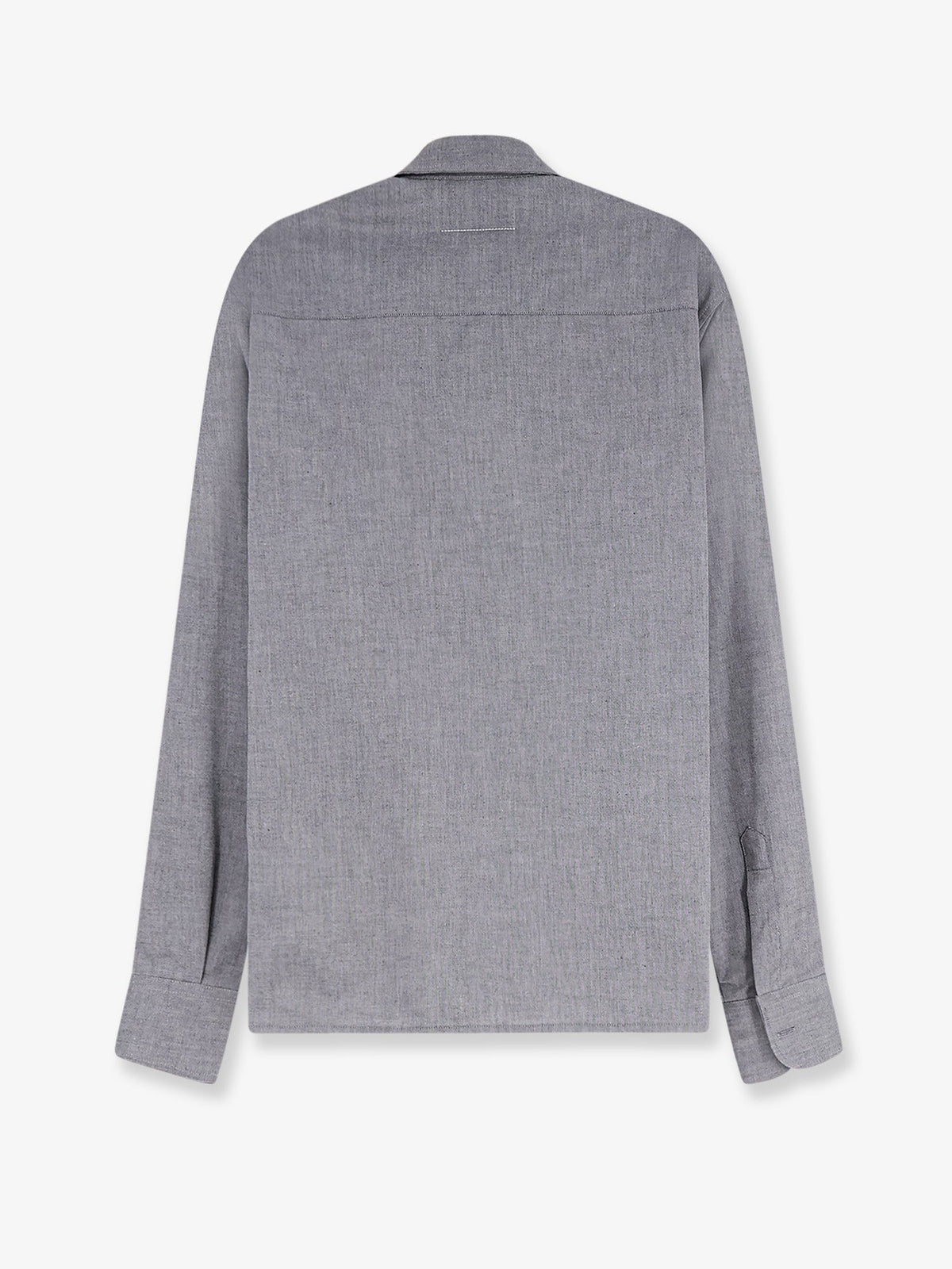 MM6 Maison Margiela Cotton shirt with zip - Black