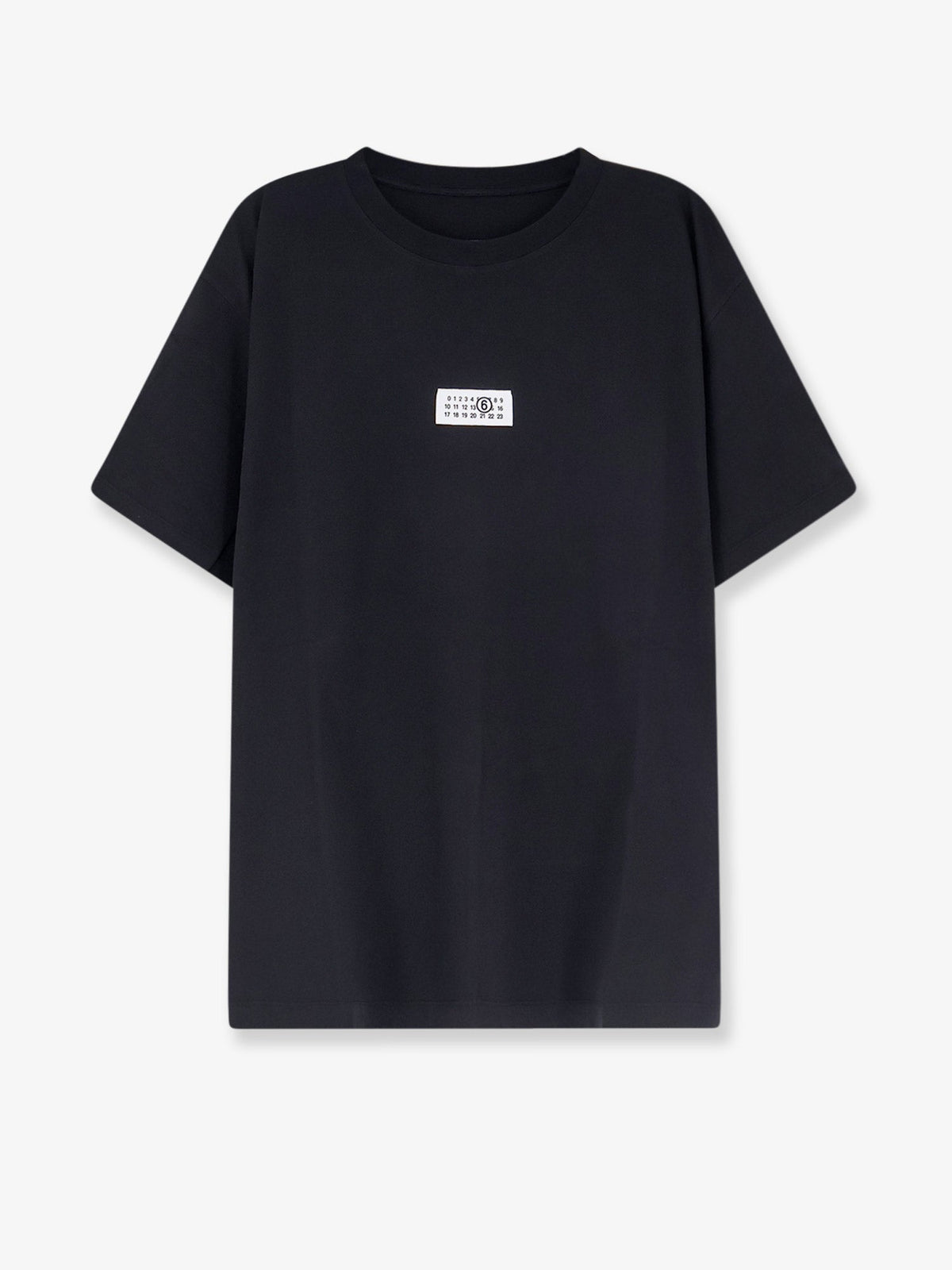 MM6 Maison Margiela Numeric cotton T-shirt - Black