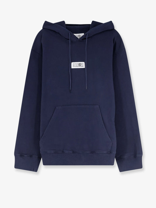 MM6 Maison Margiela Organic cotton sweatshirt - Bluenavy