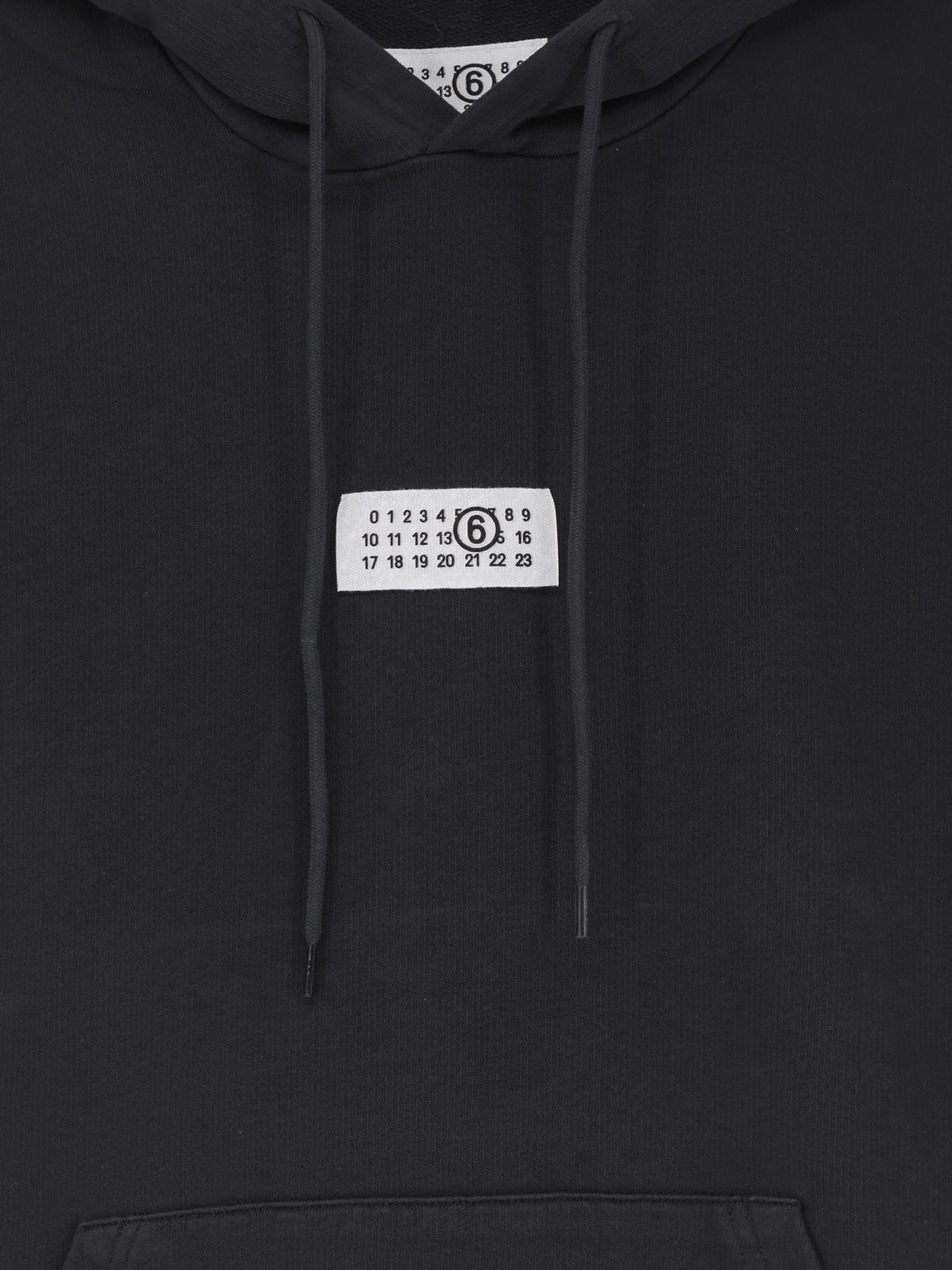 MM6 Maison Margiela Organic cotton sweatshirt - Black