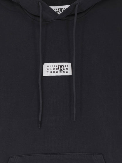 MM6 Maison Margiela Organic cotton sweatshirt - Black