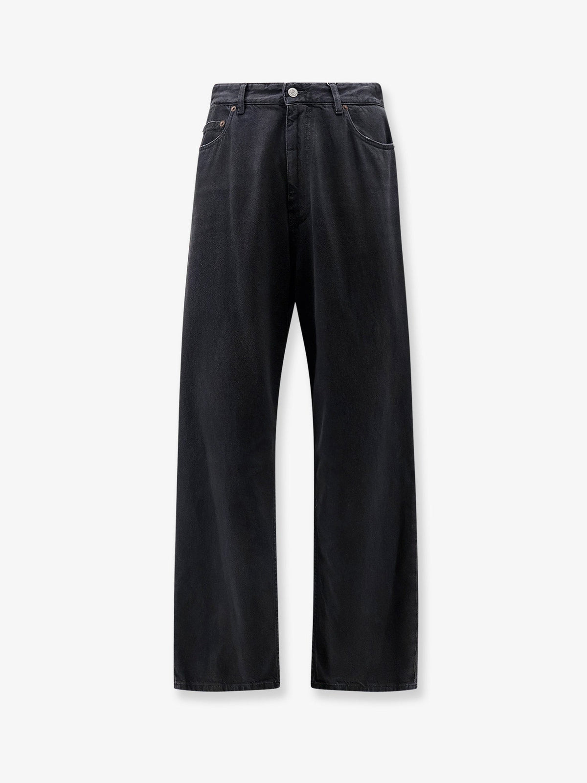 MM6 Maison Margiela Black denim trousers