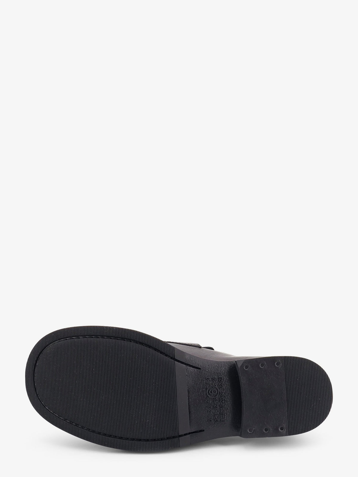 MM6 Maison Margiela Leather loafers - Black