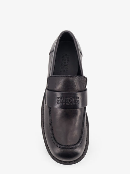 MM6 Maison Margiela Leather loafers - Black