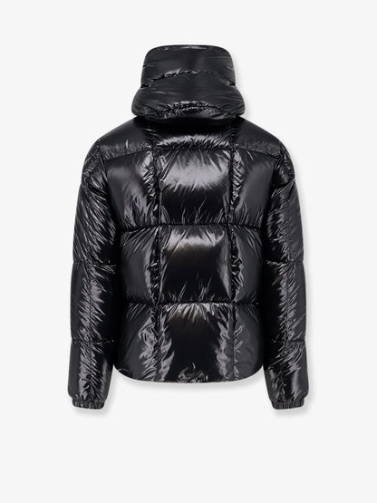 MONCLER - Parana shiny material down jacket with contrasting lining