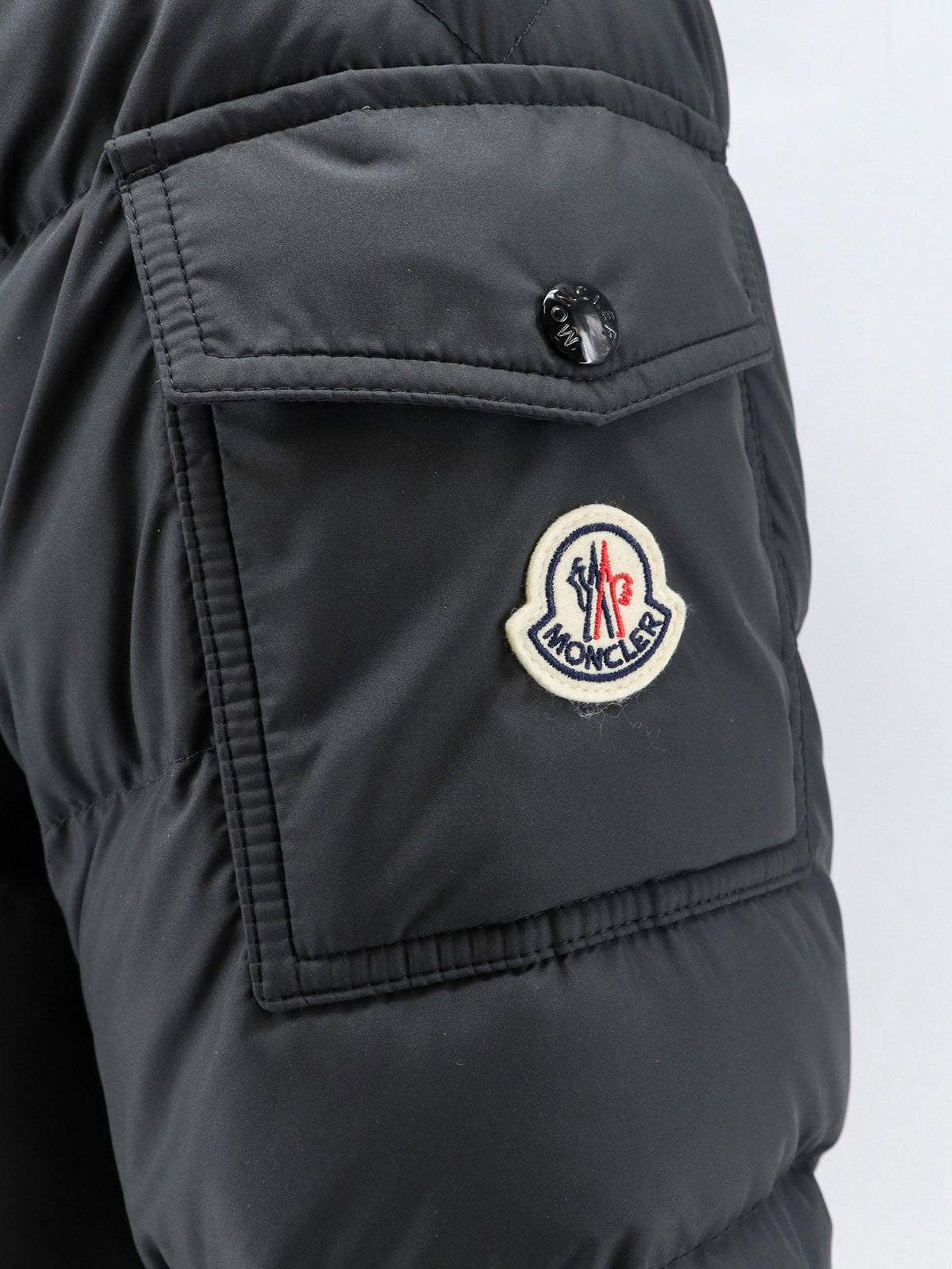 Moncler Maya recycled polyester down jacket - Black
