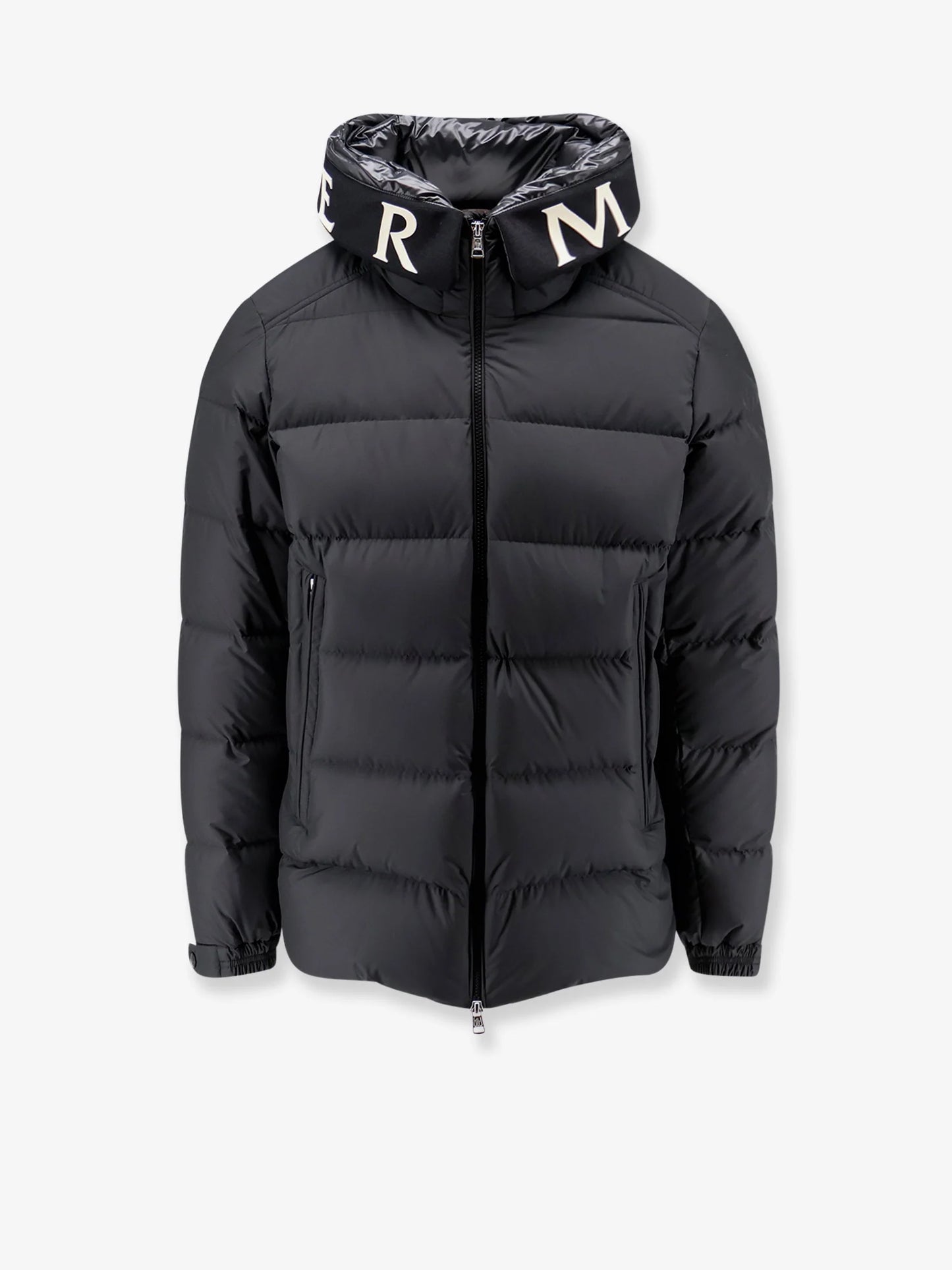 MONCLER - Orvelle nylon down jacket with rubberized Logo detail