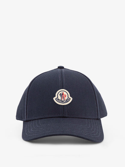 Moncler Cotton Baseball Hat - Blu