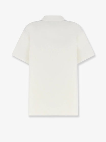 MONCLER - Cotton pique polo shirt