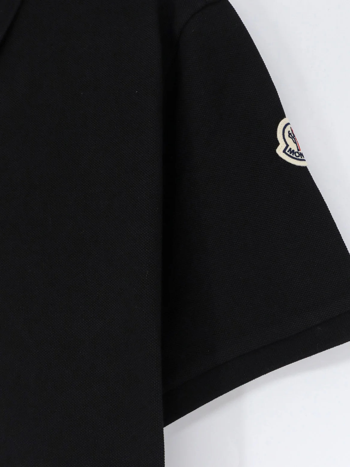 MONCLER - Cotton pique polo shirt