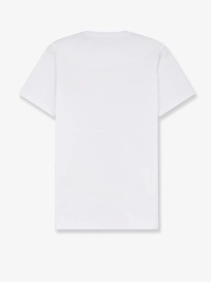MONCLER - Cotton T-shirt with logo patch