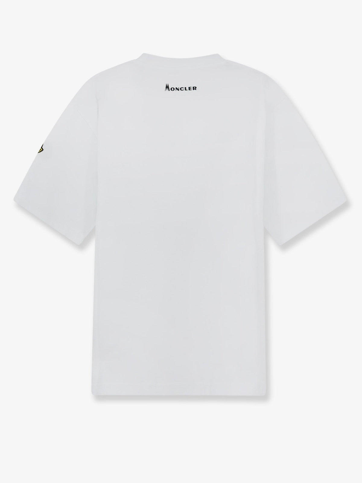 Moncler Cotton jersey t-shirt with print - White