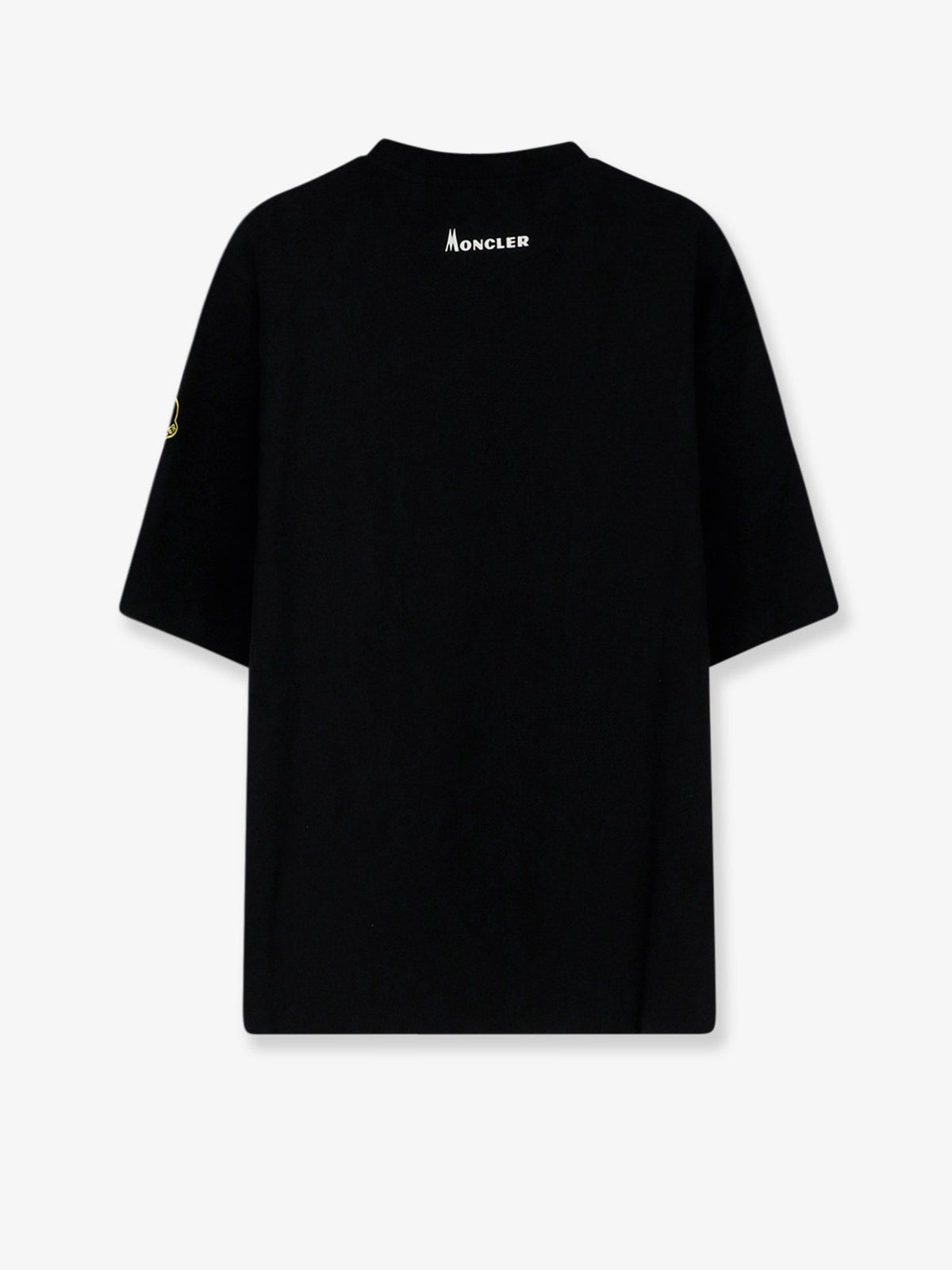 Moncler Cotton jersey T-Shirt with print - Black
