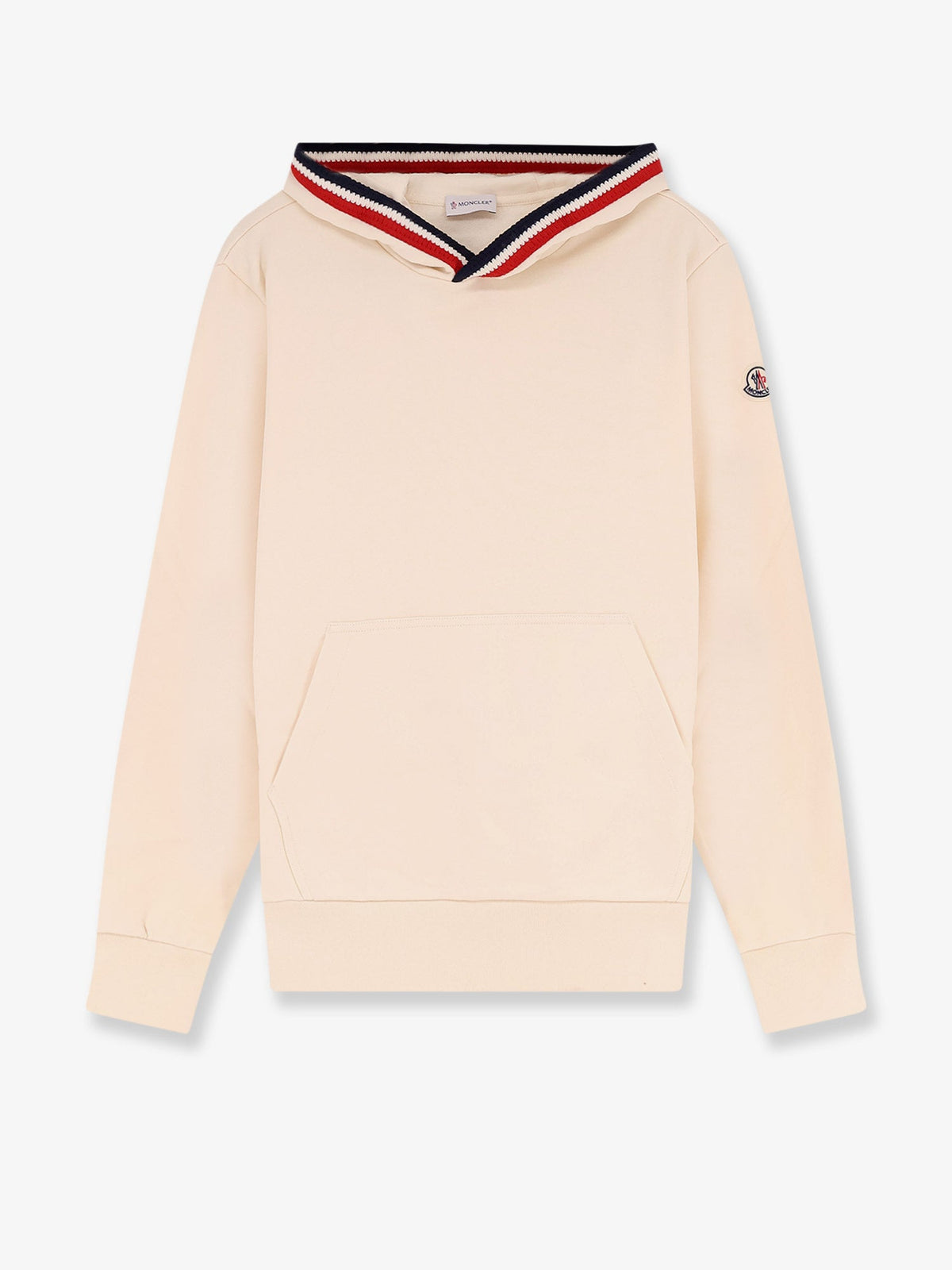 Moncler Cotton hoodie - Bianco